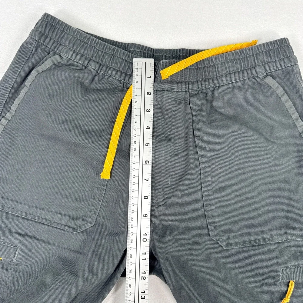 The North Face Mens Field Cargo Pants Size M Dark Gray Elastic Waist NF0A887S